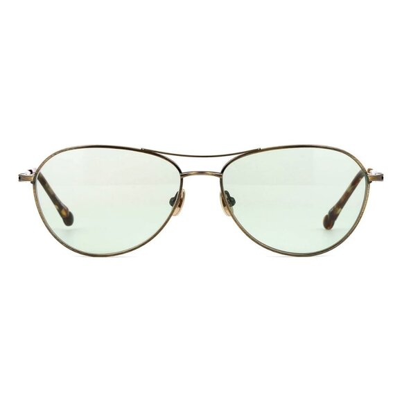 New MATSUDA Gold Aviator M3139 AG Sunglasses Women - Picture 1 of 4